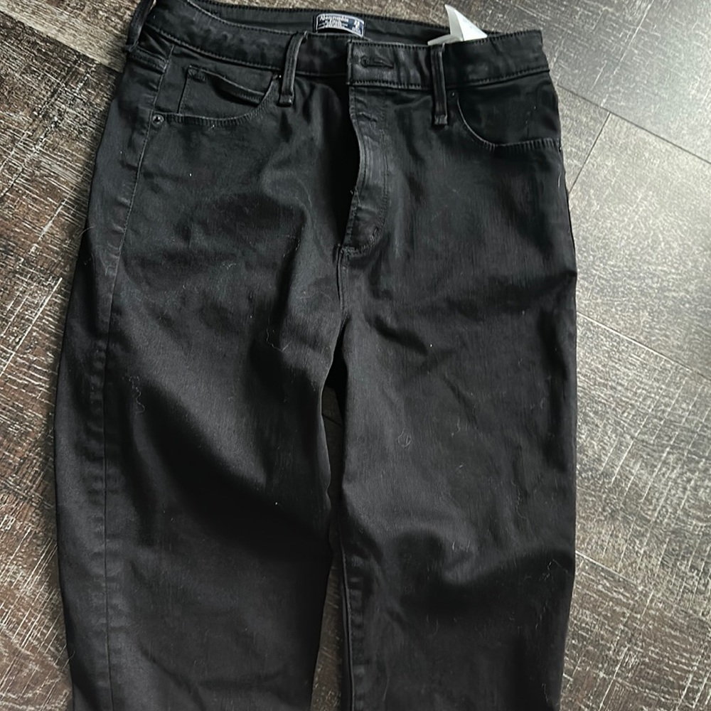Abercrombie high rise super skinny curve love size 8r